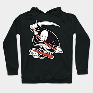 Dark Grin Reaper on Onewheel Hoodie